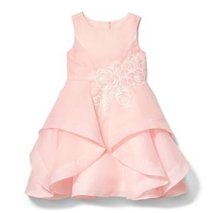Janie and Jack Tiered Ruffle Organza Dress